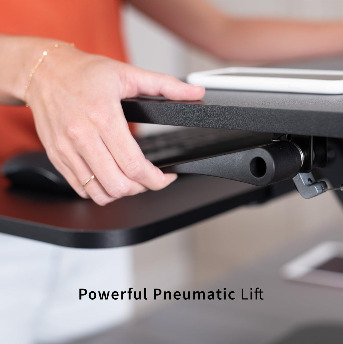 25-Inch Gas-Spring Standing Desk Converter