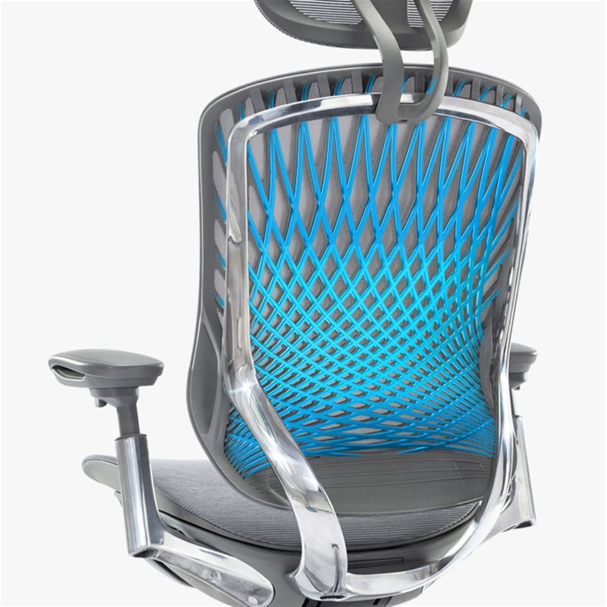 Mesh Ergonomic Office Chair with Footrest