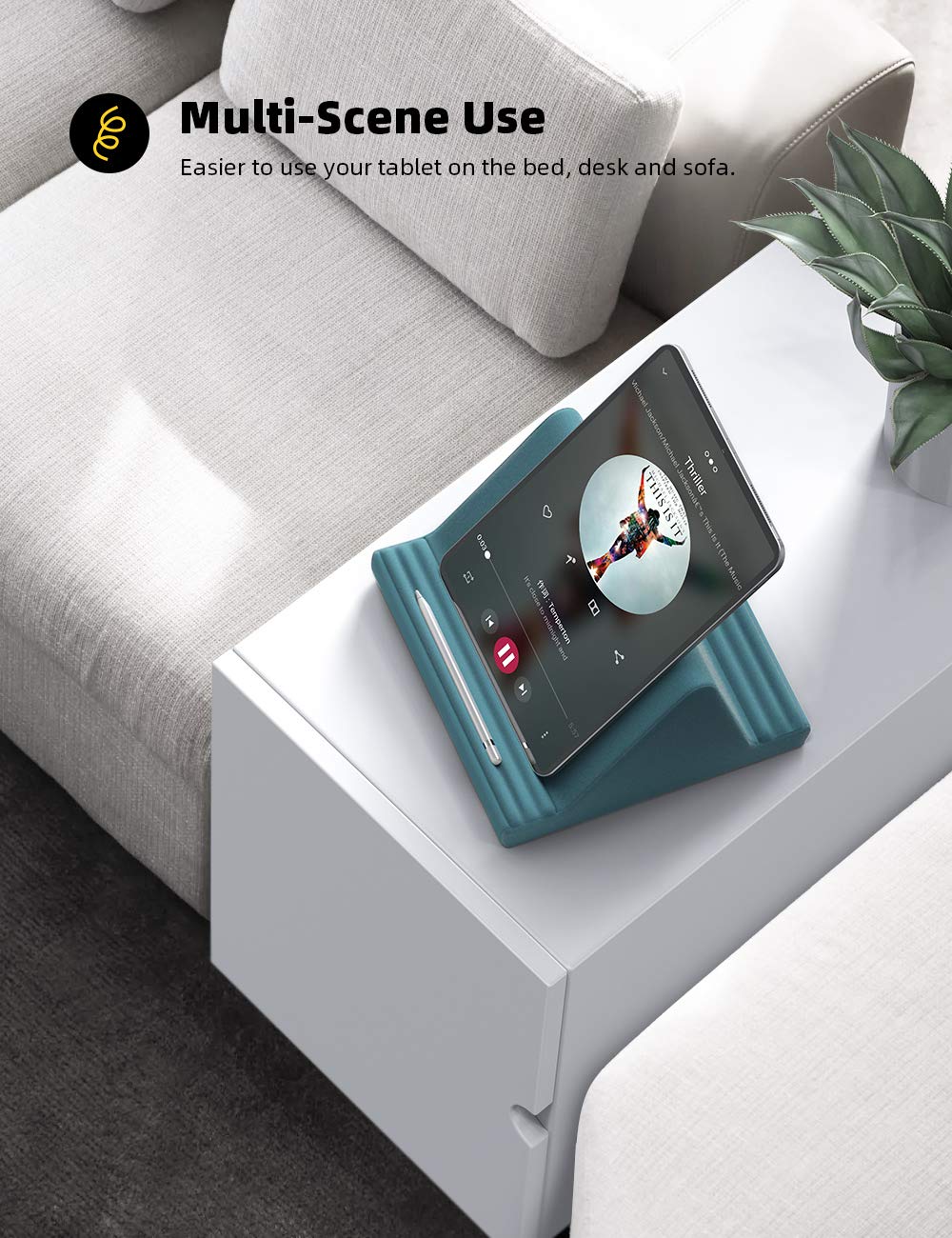 Six-Angle Pillow Tablet Stand
