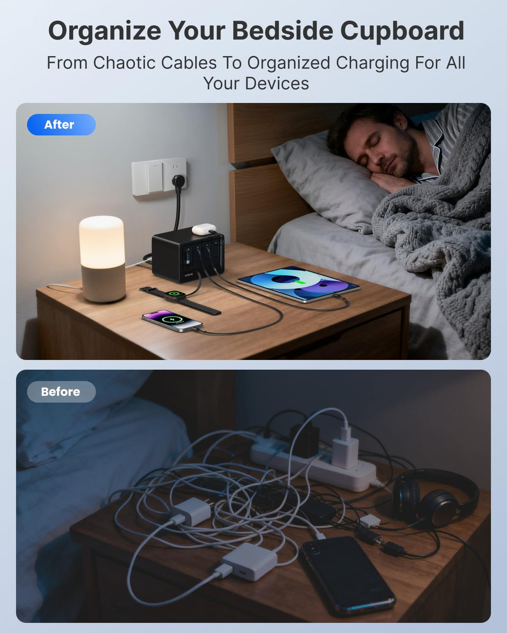 12-in-1 Desktop Charging Station