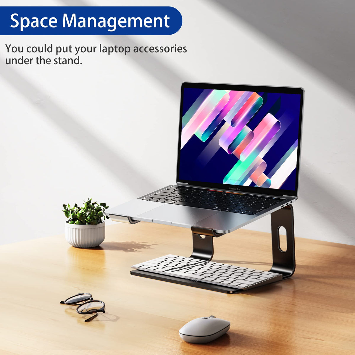 Detachable Aluminum Laptop Stand