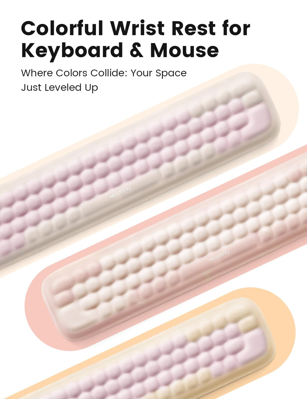 Keyboard and Mouse Wrist Rest Set