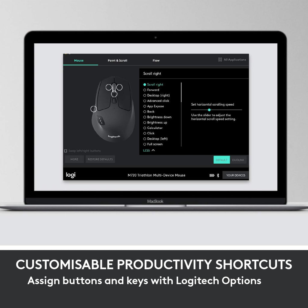 Multi-Device Wireless Keyboard and Mouse Pack