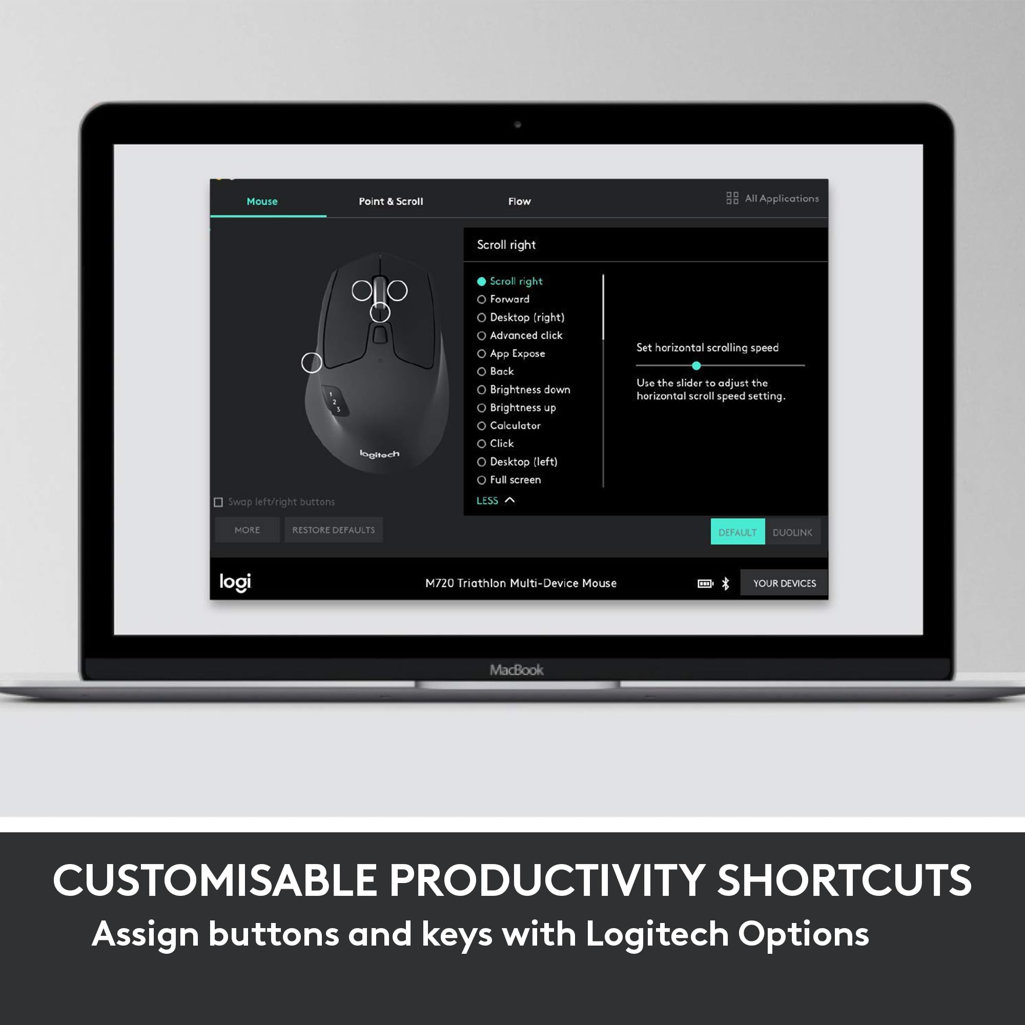 Multi-Device Wireless Keyboard and Mouse Pack