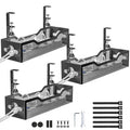 Adjustable Clamp-On Under-Desk Cable Tray
