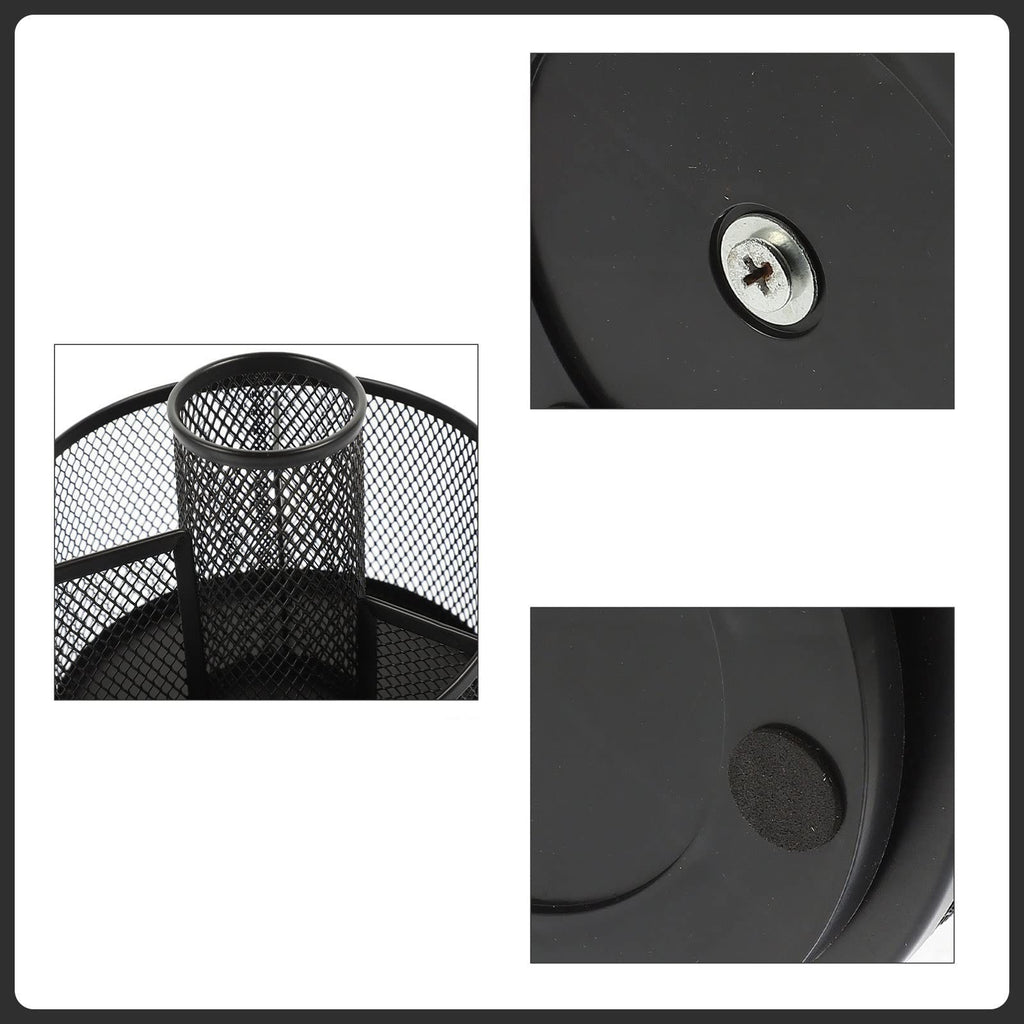 Rotating Stainless Steel Pen Organizer