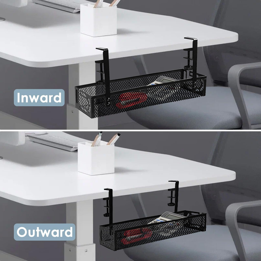 25-Inch Clamp-On Cable Management Tray