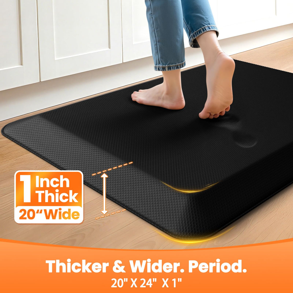 1-Inch Extra-Thick Anti-Fatigue Mat