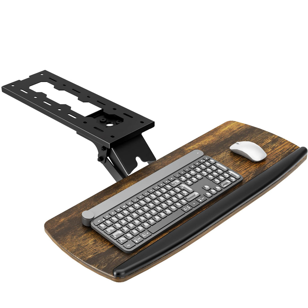 27-Inch Clamp-On Under-Desk Keyboard Tray