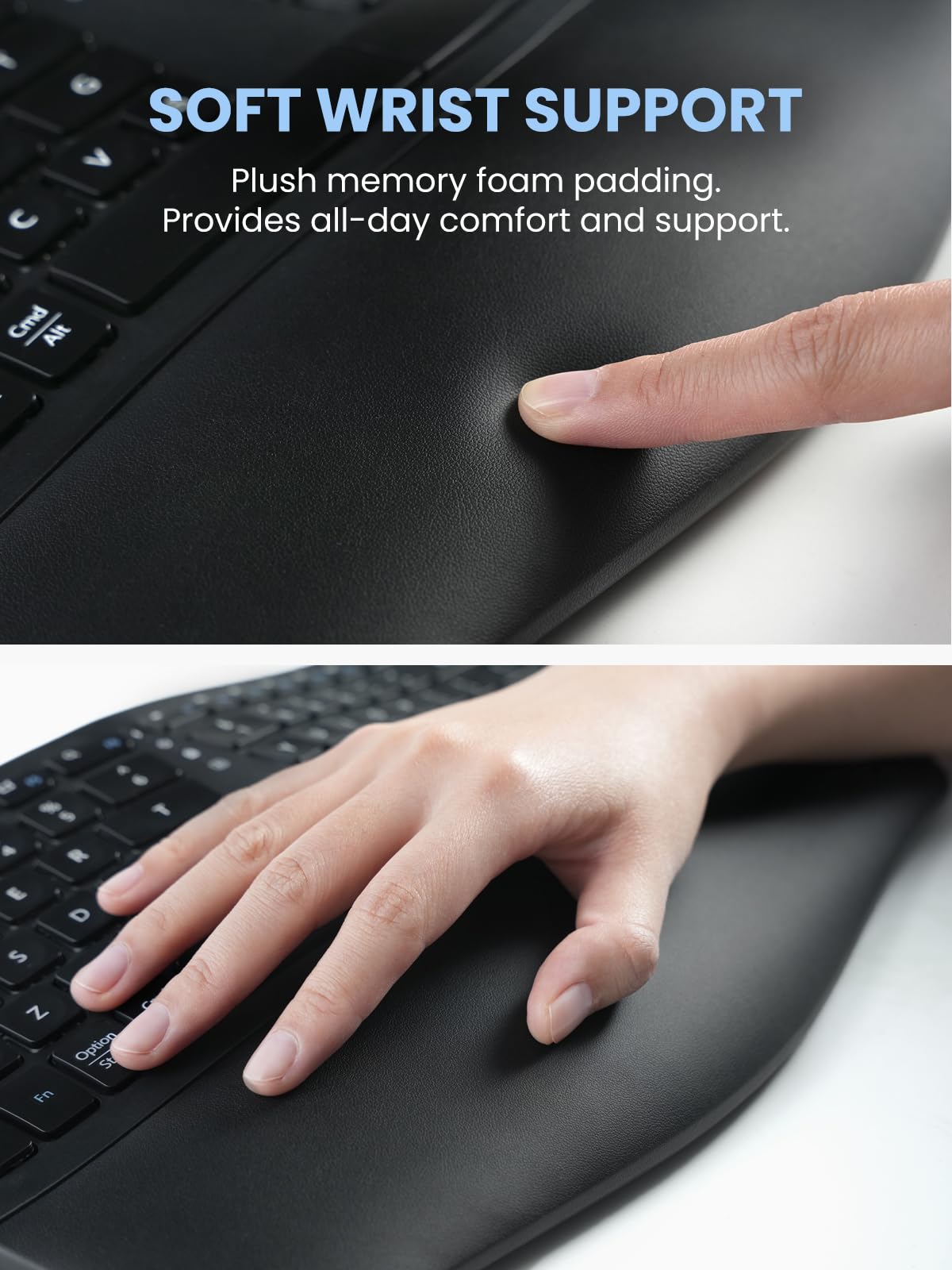 Compact Ergonomic Keyboard and Vertical Mouse