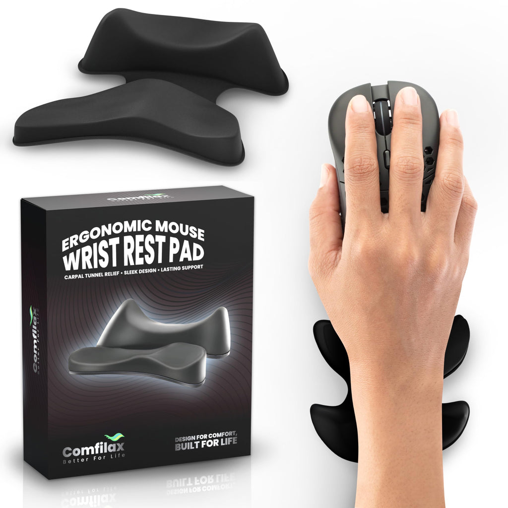 Ergonomic Mouse Pad with Wrist Support
