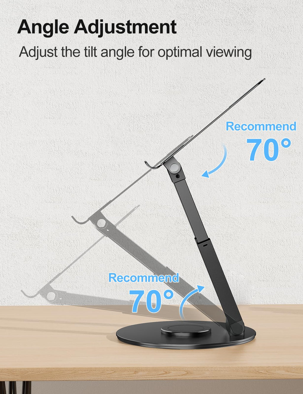 Telescopic Sit-Stand Laptop Riser