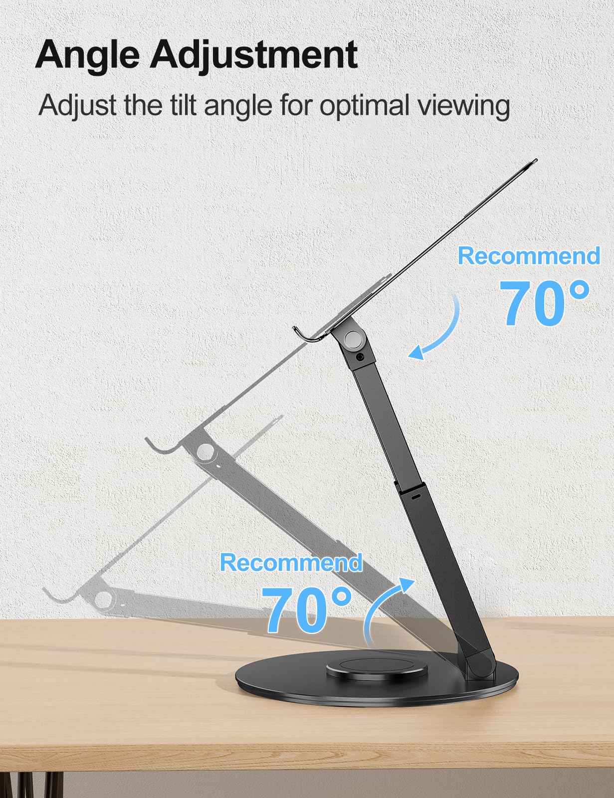 Telescopic Sit-Stand Laptop Riser