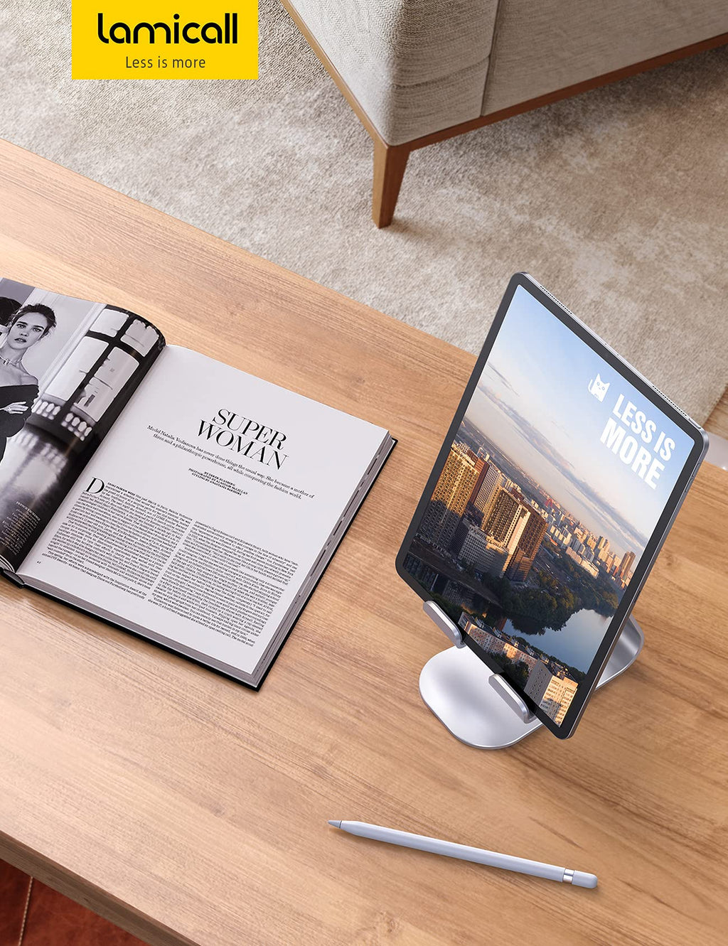 360° Foldable Tablet Desk Stand