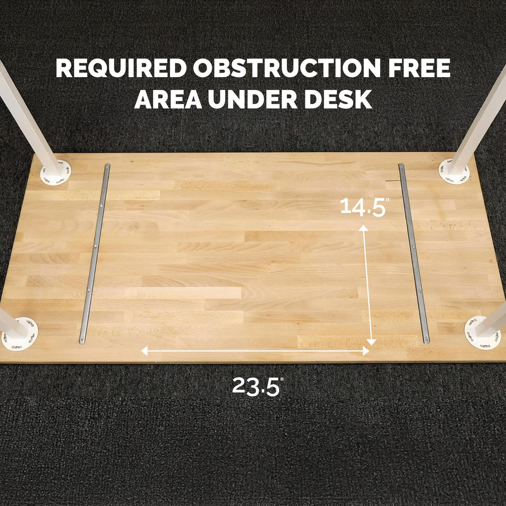 Height-Adjustable Under-Desk Keyboard Drawer