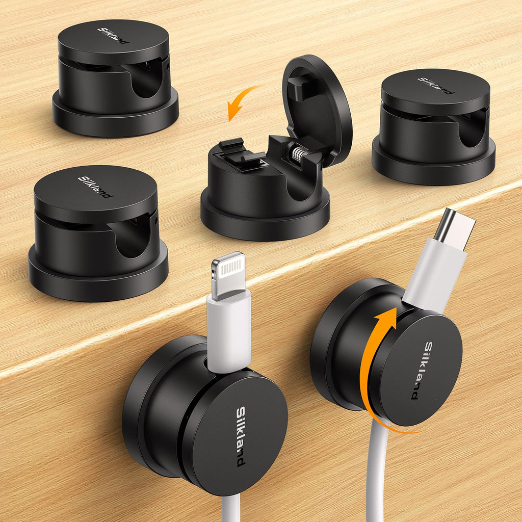 360° Rotating Adhesive Cable Clips