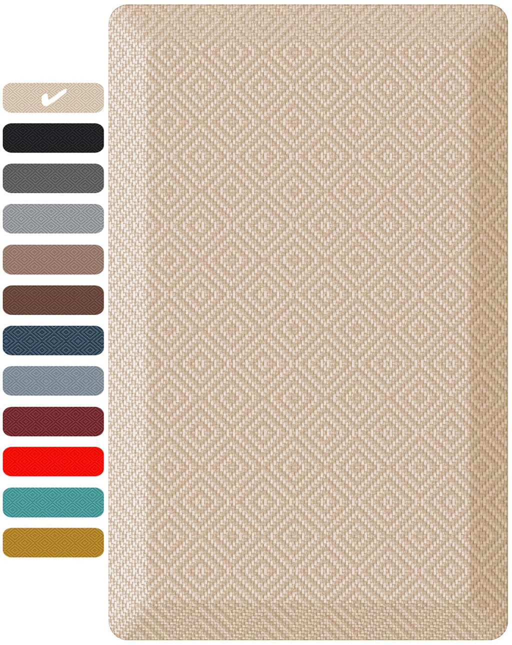 Multi-Pattern Kitchen Standing Mat