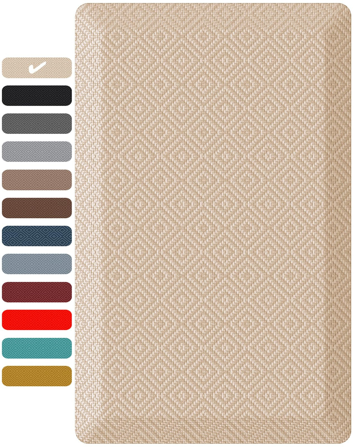 Multi-Pattern Kitchen Standing Mat