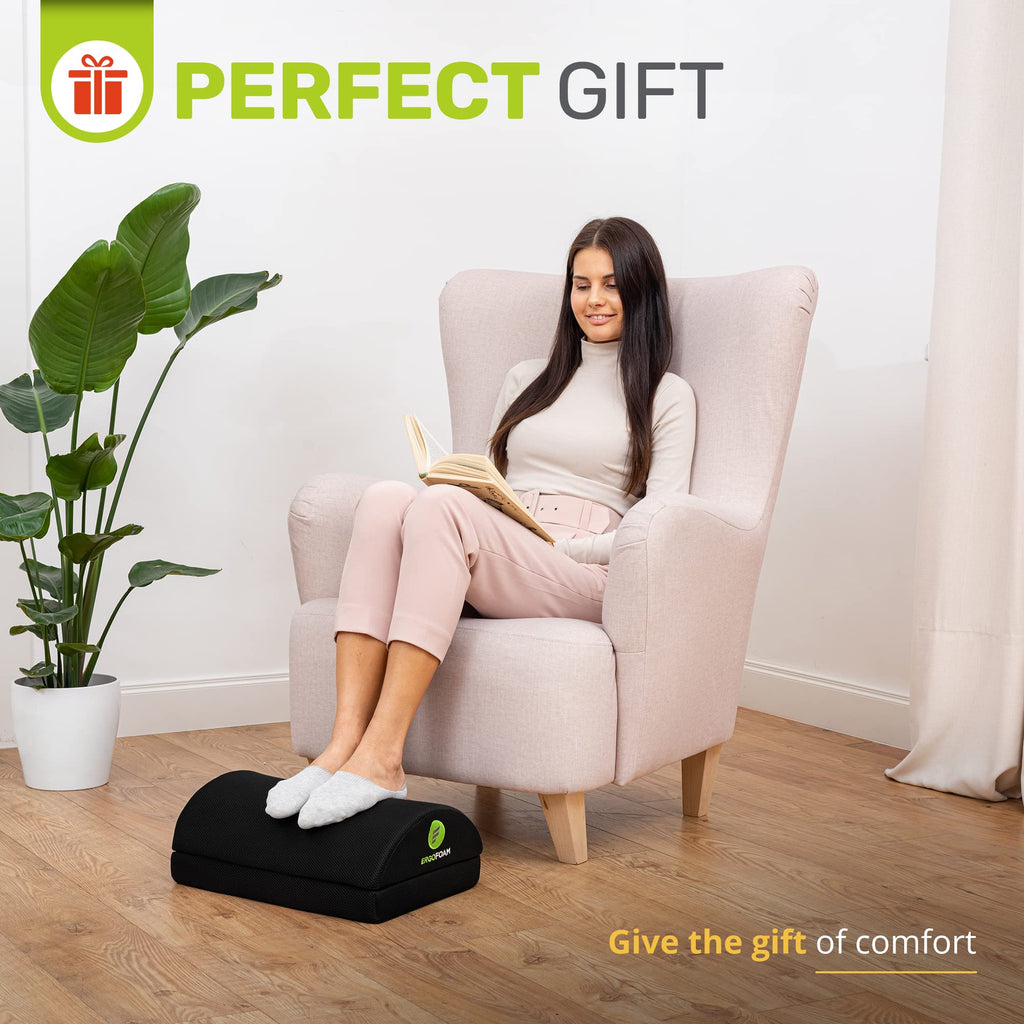 Adjustable 2-in-1 Foam Footrest