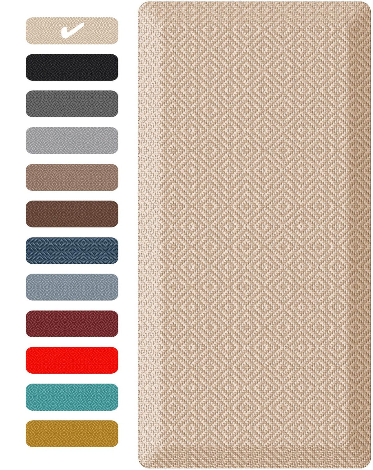 Multi-Pattern Kitchen Standing Mat